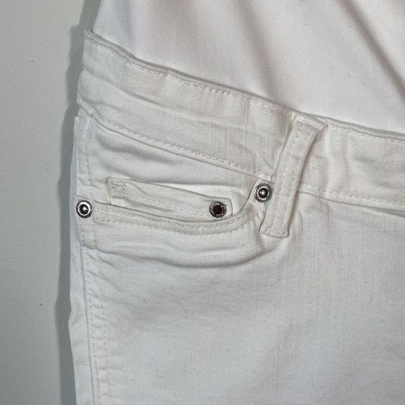 H&M &denim maternity jeans Sz 6 - Picture 4 of 8